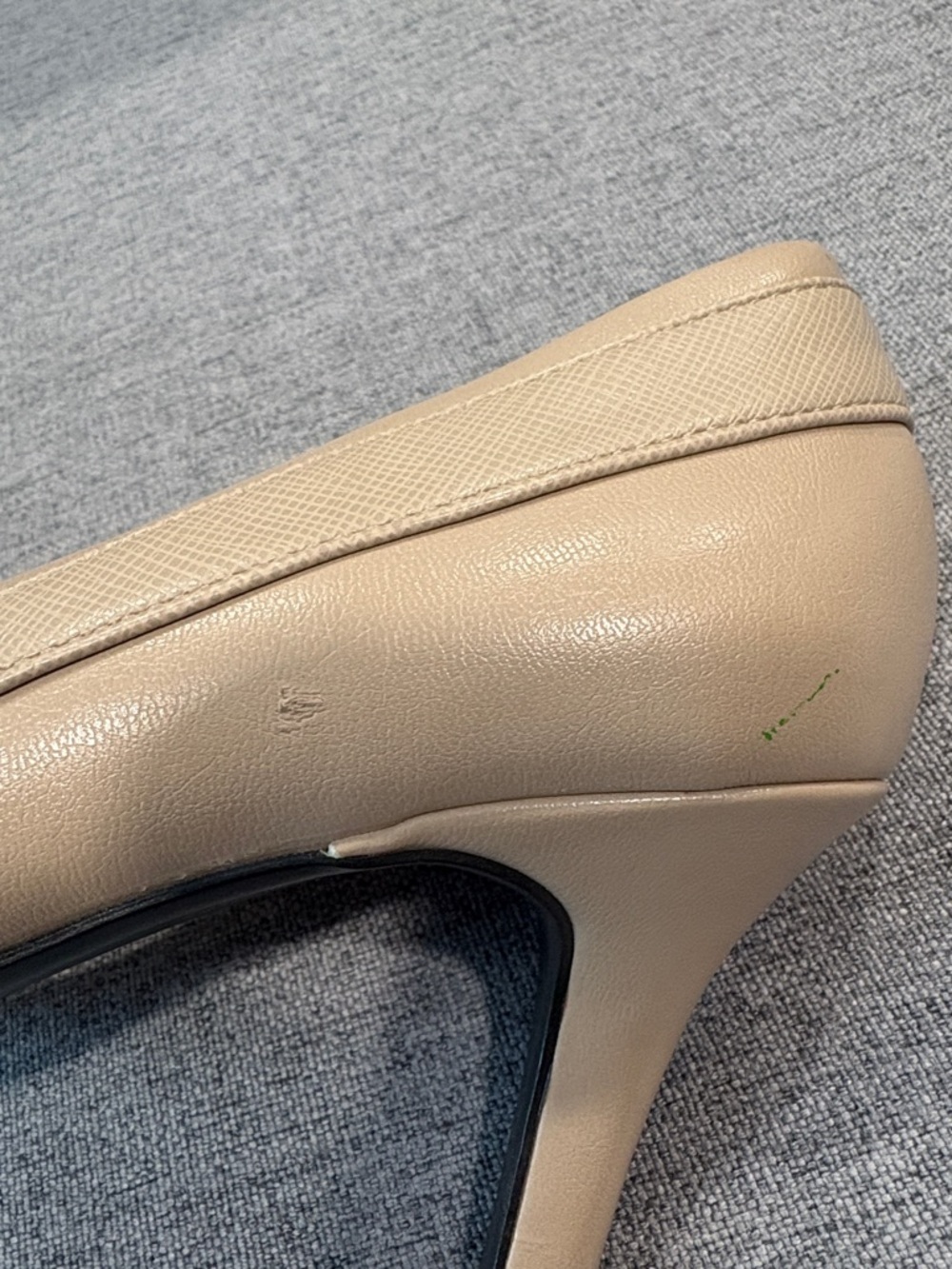 Abella True Comfort Nude Pointed  Toe Mid Heel Pumps - Picture 9 of 9